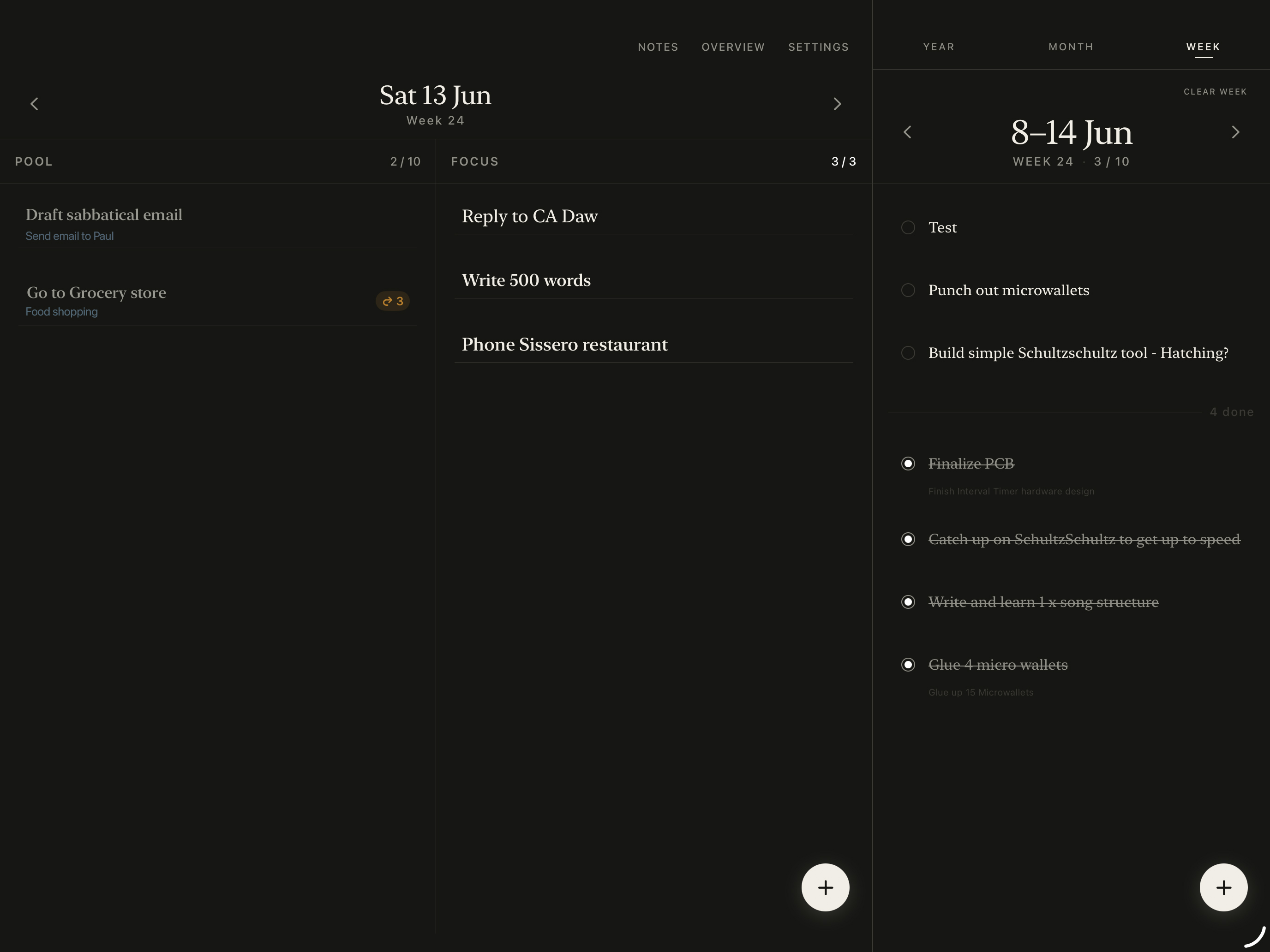 Winnow syncing across iPhone and iPad